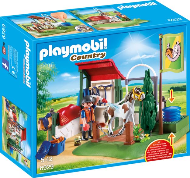 Bild von PLAYMOBIL® - Pferdewaschplatz - 6929