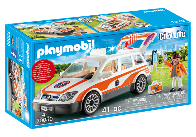 Bild von PLAYMOBIL® - Notarzt-PKW mit Licht und Sound - 70050