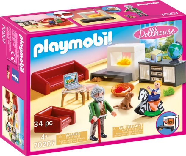 Bild von PLAYMOBIL® - Gemütliches Wohnzimmer - 70207