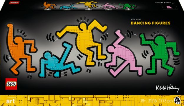 Bild von LEGO® ART - 31216 Keith Haring – Tanzende Figuren