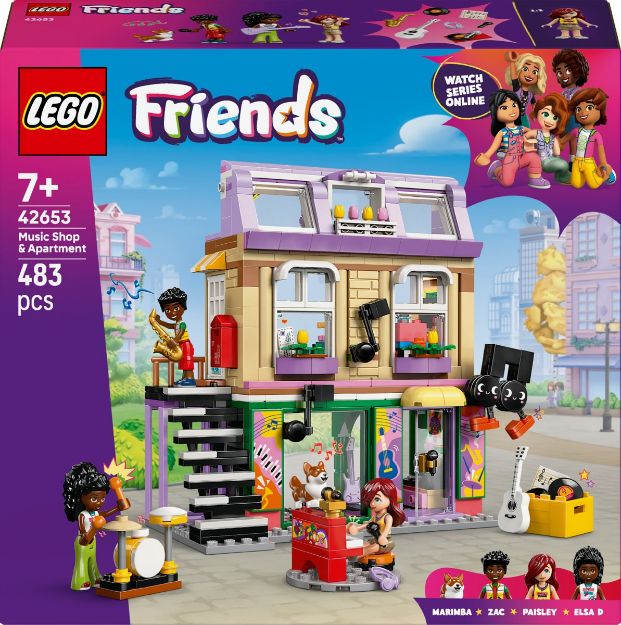 Bild von LEGO® Friends - 42653 Musikladen & Wohnung