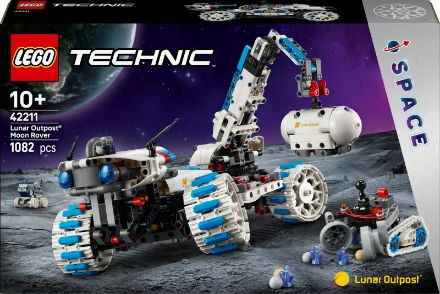 Zeige Details für LEGO® Technic - 42211 Lunar Outpost™ Mondrover-Raumfahrzeug Bild von LEGO® Technic - 42211 Lunar Outpost™ Mondrover-Raumfahrzeug
