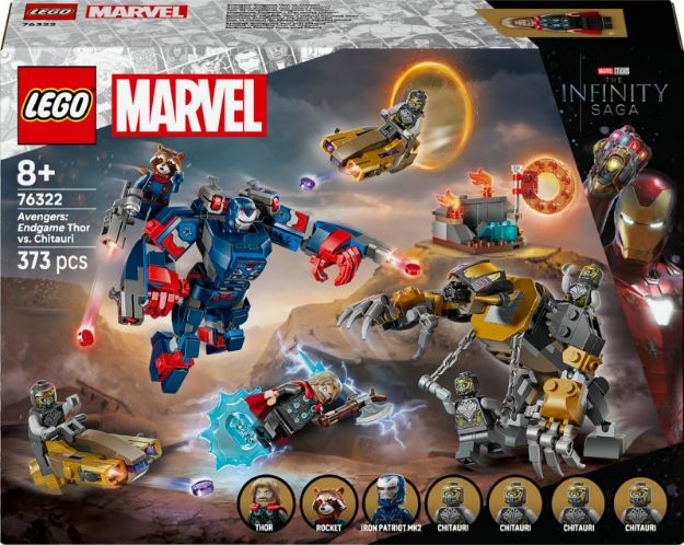 Bild von LEGO® Marvel Super Heroes™ - 76322 Avengers: Endgame Thor vs. Chitauri
