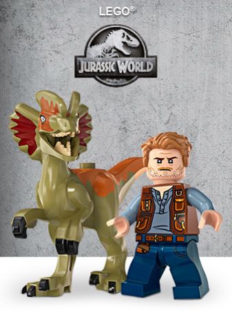 Zeige Produkte für Kategorie LEGO® Jurassic World™ Bild für Kategorie LEGO® Jurassic World™