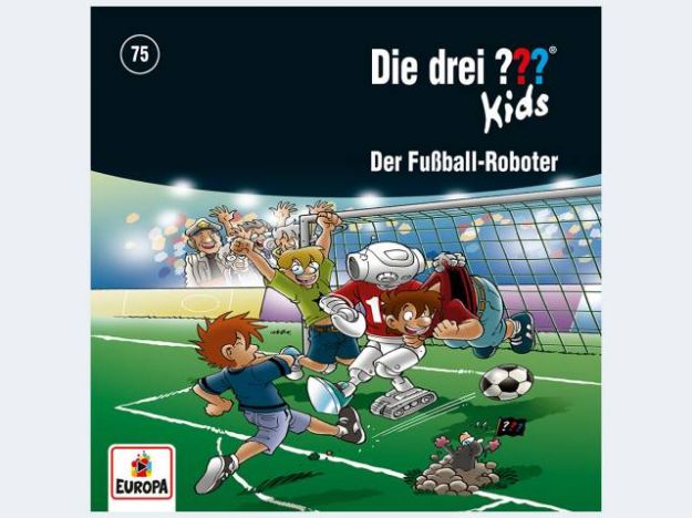 Bild von CD Die drei ??? Kids 75 Der Fussball-Roboter - 06058