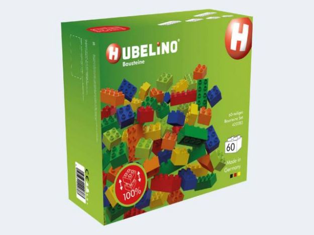 Bild von Hubelino Bausteine bunt 60T - 400383