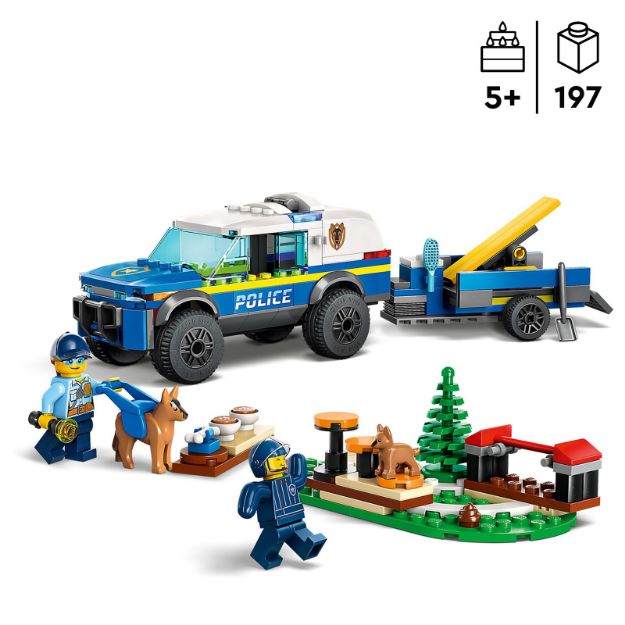Bild von LEGO® City - 60369 Mobiles Polizeihunde-Training