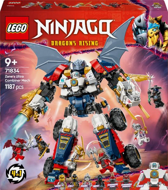 Bild von LEGO® NINJAGO - 71834 Zanes Ultra-Kombi-Mech