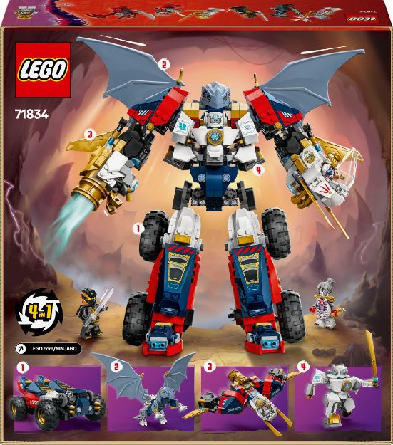 Bild von LEGO® NINJAGO - 71834 Zanes Ultra-Kombi-Mech
