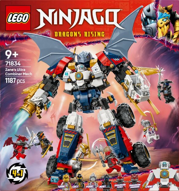 Bild von LEGO® NINJAGO - 71834 Zanes Ultra-Kombi-Mech