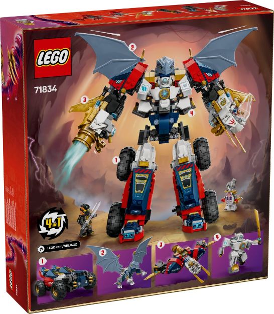Bild von LEGO® NINJAGO - 71834 Zanes Ultra-Kombi-Mech