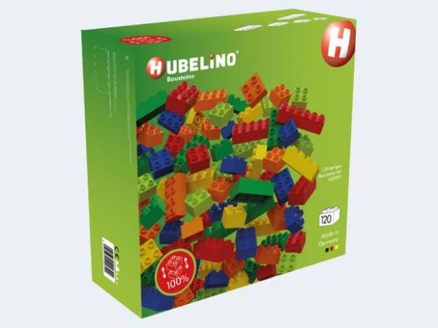 Bild von Hubelino Bausteine bunt 120T - 400390