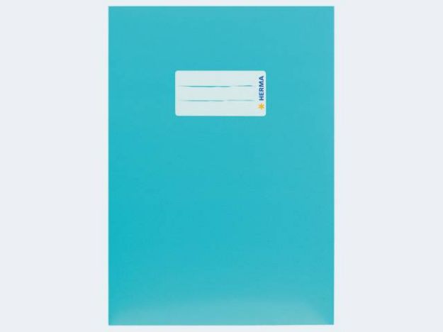 Bild von Kartonheftschoner A5 türkis - Eine Verkaufseinheit = 10 Stück - 19769
