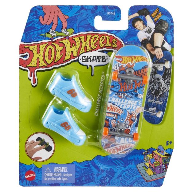 Bild von Mattel HGT46 Hot Wheels Skate Fingerboard + Shoe, sortiert