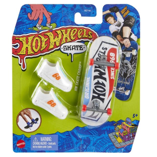 Bild von Mattel HGT46 Hot Wheels Skate Fingerboard + Shoe, sortiert