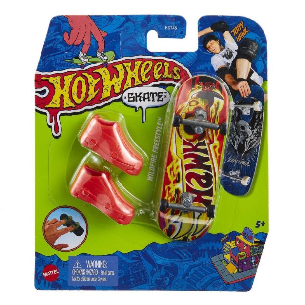 Bild von Mattel HGT46 Hot Wheels Skate Fingerboard + Shoe, sortiert
