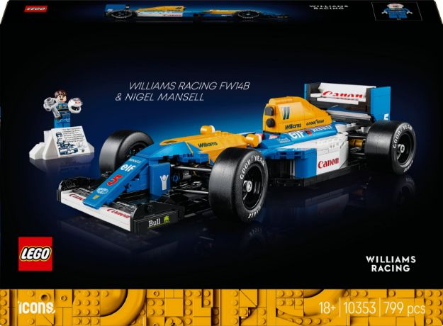 Bild von LEGO® Icons - 10353 Williams Racing FW14B mit Nigel Mansell