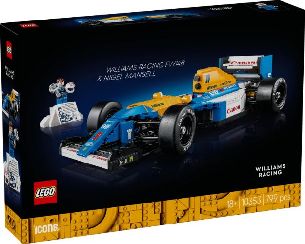 Bild von LEGO® Icons - 10353 Williams Racing FW14B mit Nigel Mansell