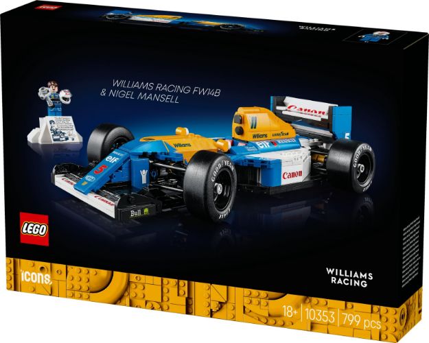 Bild von LEGO® Icons - 10353 Williams Racing FW14B mit Nigel Mansell