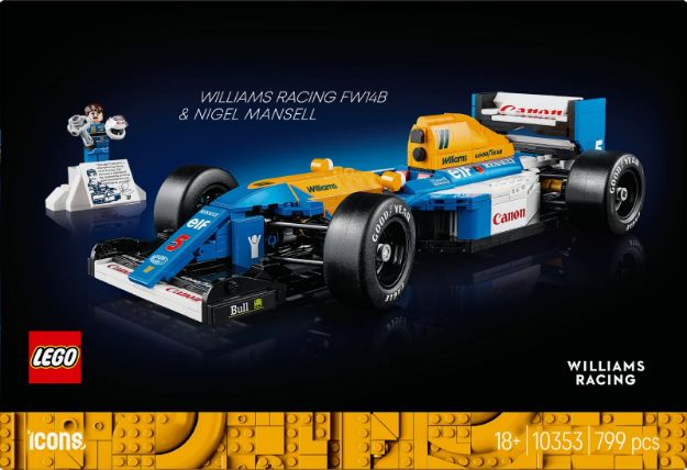 Bild von LEGO® Icons - 10353 Williams Racing FW14B mit Nigel Mansell