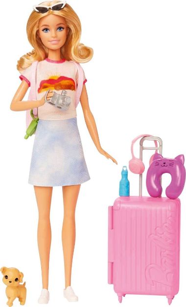 Bild von Mattel HJY18 Refreshed Travel Barbie