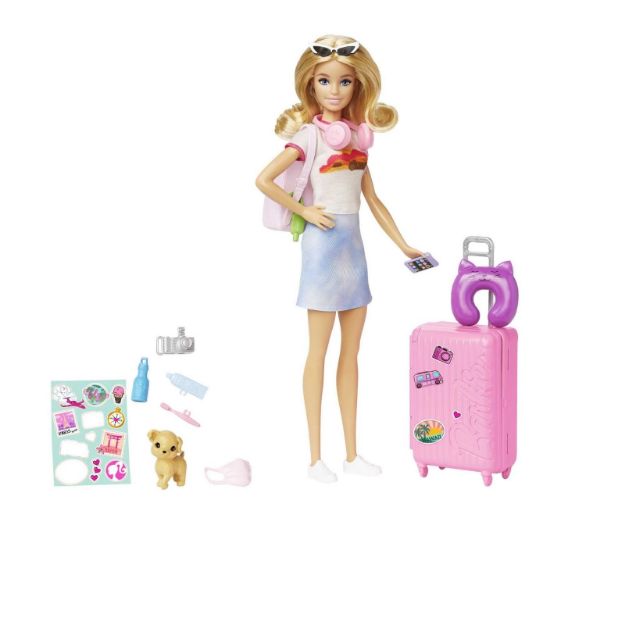 Bild von Mattel HJY18 Refreshed Travel Barbie