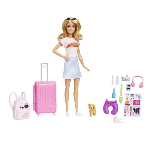 Bild von Mattel HJY18 Refreshed Travel Barbie