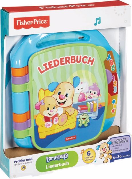 Bild von Mattel Fisher Price Lernspaß Liederbuch - CDH40