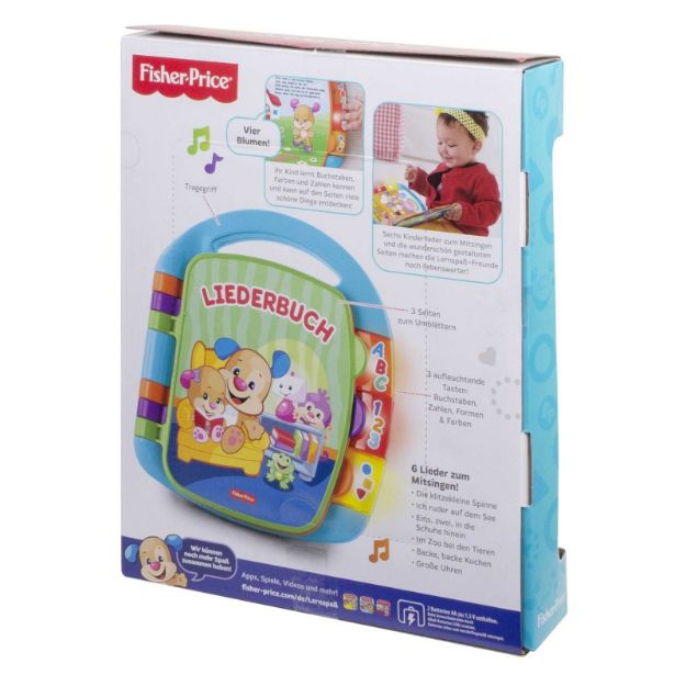 Bild von Mattel Fisher Price Lernspaß Liederbuch - CDH40
