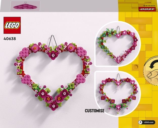 Bild von LEGO® LEL Seasons and Occasions  - 40638 Herz-Deko