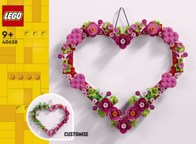 Bild von LEGO® LEL Seasons and Occasions  - 40638 Herz-Deko