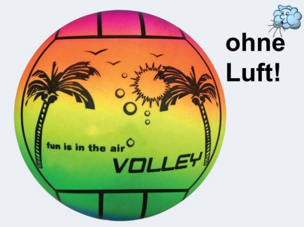 Bild von Beach Volleyball Rainbow 22cm ohne Luft - BP013