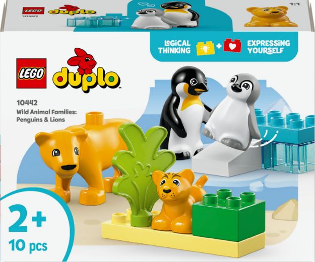 Bild von LEGO® DUPLO® - 10442 Wildtier-Familien: Pinguine und Löwen