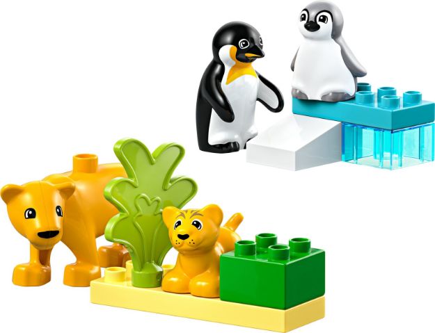 Bild von LEGO® DUPLO® - 10442 Wildtier-Familien: Pinguine und Löwen