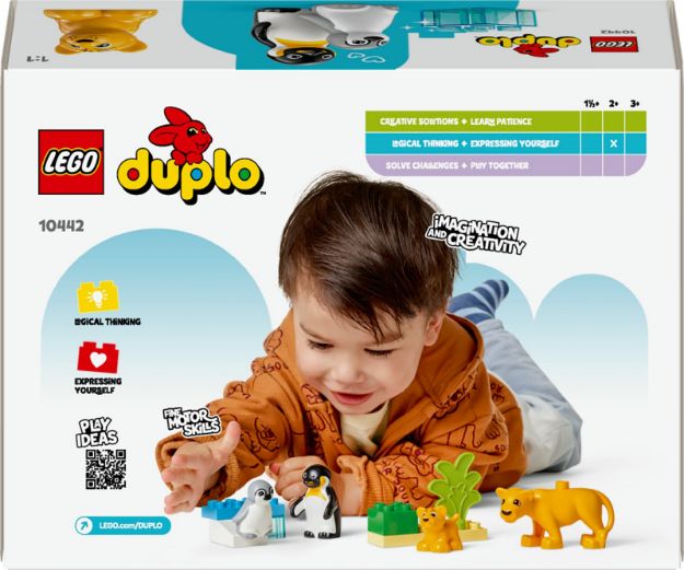 Bild von LEGO® DUPLO® - 10442 Wildtier-Familien: Pinguine und Löwen