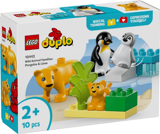 Bild von LEGO® DUPLO® - 10442 Wildtier-Familien: Pinguine und Löwen