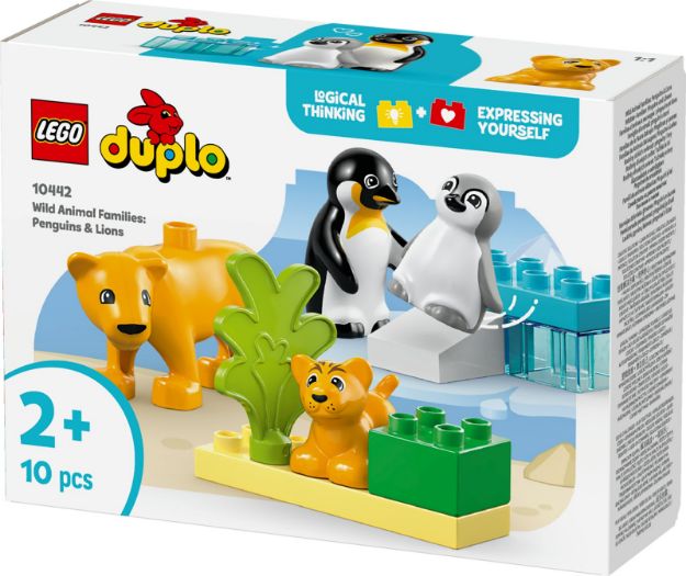 Bild von LEGO® DUPLO® - 10442 Wildtier-Familien: Pinguine und Löwen