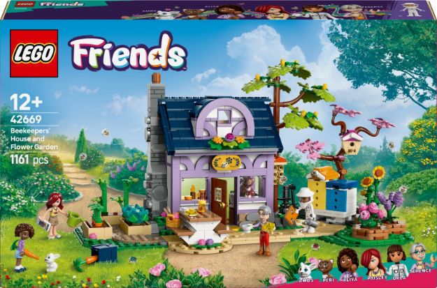 Bild von LEGO® Friends - 42669 Haus und Blumengarten der Imker