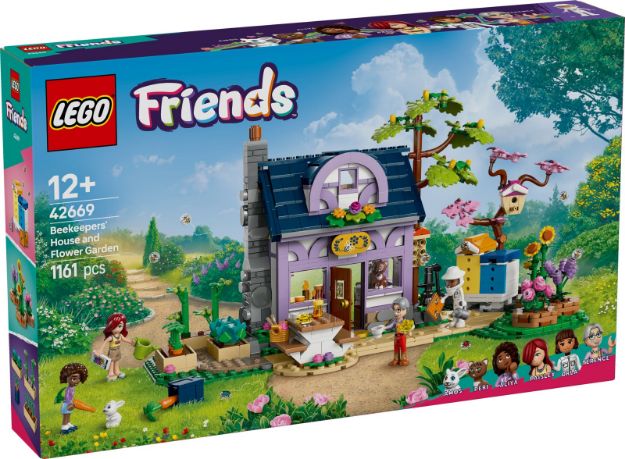 Bild von LEGO® Friends - 42669 Haus und Blumengarten der Imker