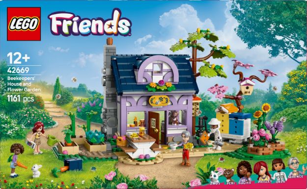 Bild von LEGO® Friends - 42669 Haus und Blumengarten der Imker
