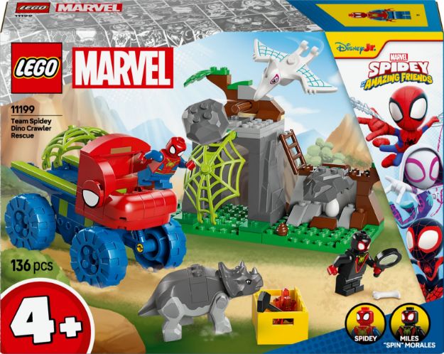 Bild von LEGO® Spidey und Seine Super-Freunde - 11199 Spideys Team auf Rettungsmission im Dino-Truck