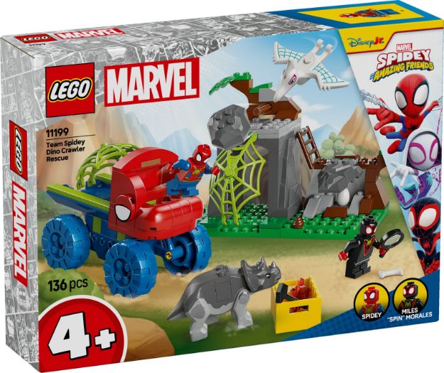 Bild von LEGO® Spidey und Seine Super-Freunde - 11199 Spideys Team auf Rettungsmission im Dino-Truck