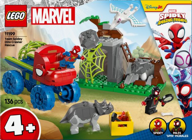 Bild von LEGO® Spidey und Seine Super-Freunde - 11199 Spideys Team auf Rettungsmission im Dino-Truck