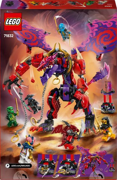 Bild von LEGO® NINJAGO - 71832 Chaosdrache Donnerzahn