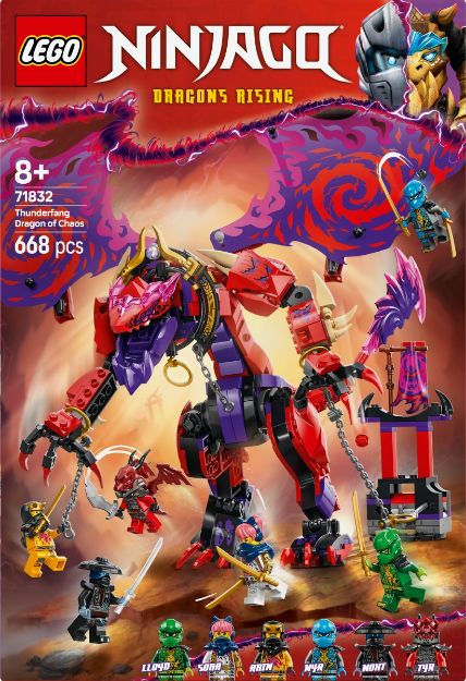 Bild von LEGO® NINJAGO - 71832 Chaosdrache Donnerzahn