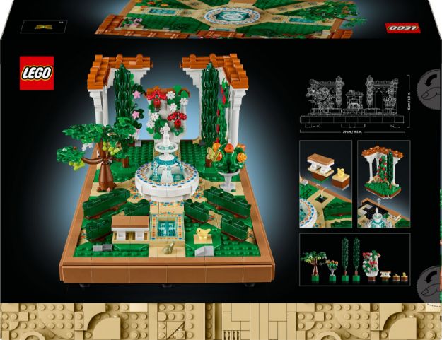 Bild von LEGO® Icons - 10359 Springbrunnengarten
