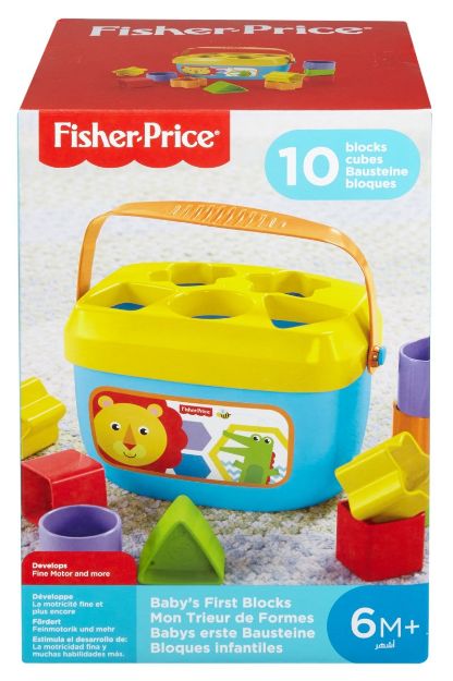 Bild von Mattel FFC840 Fisher Price Babys erste Bausteine