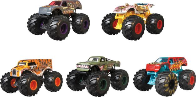 Bild von Mattel Hot Wheels Monster Trucks, Maßstab 1:24, ab 3 Jahre, sortiert - FYJ83