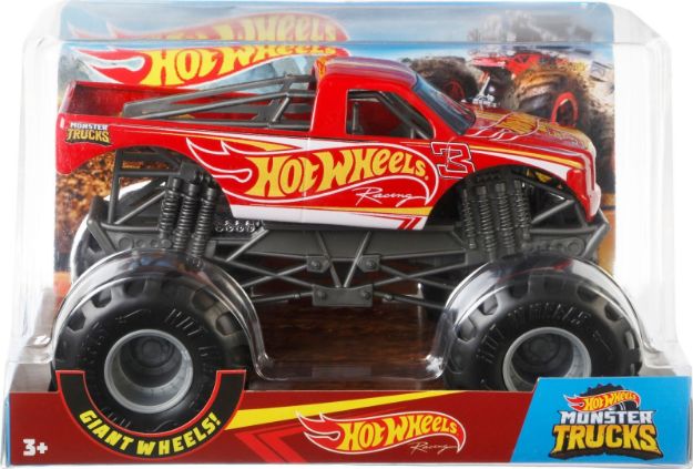 Bild von Mattel Hot Wheels Monster Trucks, Maßstab 1:24, ab 3 Jahre, sortiert - FYJ83