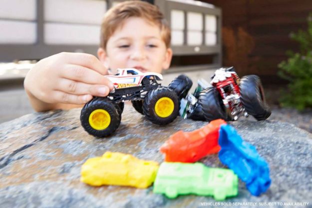 Bild von Mattel Hot Wheels Monster Trucks, Maßstab 1:24, ab 3 Jahre, sortiert - FYJ83